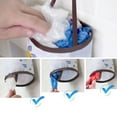 thumbnail image 2 of SIEYIO Plastic Bag Holder Fabric Large Grocery Shopping Bags Dispenser for Kitchen, 2 of 10
