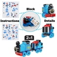 thumbnail image 3 of Train Building Blocks WODMAZ con tarjetas de regalo de San Valentín x24, 3 of 7