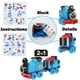 thumbnail image 3 of Train Building Blocks WODMAZ con tarjetas de regalo de San Valentín x24, 3 of 7