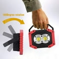 thumbnail image 4 of LINLIN Rechargeable Floodlight, 2 Pack 30W LED Rechargeable Work Light Outdoor Floodlight Camping Lights with USB Waterproof for Outdoor Camping Travel Fishing Safety Lights, 4 of 9