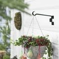 thumbnail image 3 of 16 Inch 2 Pack Swivel Plant Hangers Outdoor Heavy Duty- Plant Hanging Hook Bracket for Flowers Baskets Pots Bird Feeder, 3 of 7