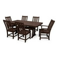 thumbnail image 5 of POLYWOOD Vineyard 7-Piece Nautical Trestle Dining Set in Sand, 5 of 5