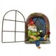 thumbnail image 1 of Colgante de ventana enano para beber, resina creativa, jardín, patio, árbol colgante, adorno de paisaje de exterior, 1 of 5