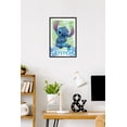 thumbnail image 3 of 14X22 Disney Lilo and Stitch - Flowers Framed Wall Poster,, 3 of 3