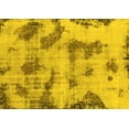 thumbnail image 1 of Ahgly Company Indoor Rectangle Abstract Yellow Modern Area Rugs, 6' x 9', 1 of 4