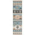 thumbnail image 5 of SAFAVIEH Kilim Elsie Tribal Area Rug, Blue/Ivory, 6' x 9', 5 of 10