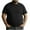 001 Black, variant on Men's Solid Color Big Size T-Shirt Round-Neck Short Sleeve Casual Lightweight Tees Basic Shirt for Daily Wear