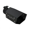 thumbnail image 5 of MBRP T5173BLK Exhaust Tip - Black Hex Tips - Clamp-On - 2-1/2 in Inlet - 4 in Hex Outlet - 10 in Long - Stainless - Black Powder Coat - Each, 5 of 5