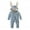 Blue, variant on Toddler Boy Easter Outfit Toddler Girl Bunny Outfit Zip up Easter Outfit Baby Boy