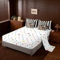 thumbnail image 3 of Erosebridal Fashion Women Gifts 7-Piece Bedding Comforter Set For Adults,Chic Cheetah Print High Heels King Bedding Sets,Reversible, 3 of 7