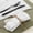 White, variant on 6-Pack Handmade White Cotton Linen Napkins with Fringe - 17x17 Inch Rustic Square Cloth Napkins for Dinner, Weddings & Parties