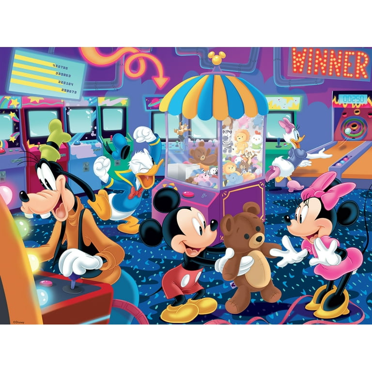 Disney - あっこ　DWE2018 Ceaco 400-Piece Disney Together Time Arcade Interlocking