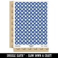 thumbnail image 2 of Letter U Uppercase Fun Bold Font 200+ Round Stickers - Dark Blue - Matte Finish - 0.50" Size, 2 of 3