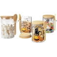 thumbnail image 1 of Halloween Decor Candy Bowl with Spoon - 3 Pack & Glass Sugar Container with Spoon - 1 Pack, 1 of 5