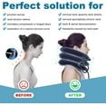 thumbnail image 2 of Wolfrail Cervical Neck Traction Device -Inflatable Adjustable Neck Stretcher Provide Neck Support Neck Traction and Neck Pain & Tension Relief. Neck Brace and Cervical Traction Device Neck, 2 of 5