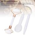 thumbnail image 4 of Ensemble de Rouleaux de Jadestone, Réduit les Rides Kit d'Outils de Rouleau de Jadestone Utilisation Confortable pour Visage Vert, Blanc, 4 of 7
