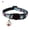 A, variant on dianhelloya Pet Necklace Colorful Grids Pattern Anti-suffocation Fine Workmanship Breakaway Pet Cats Collars with Bell for Valentines Day