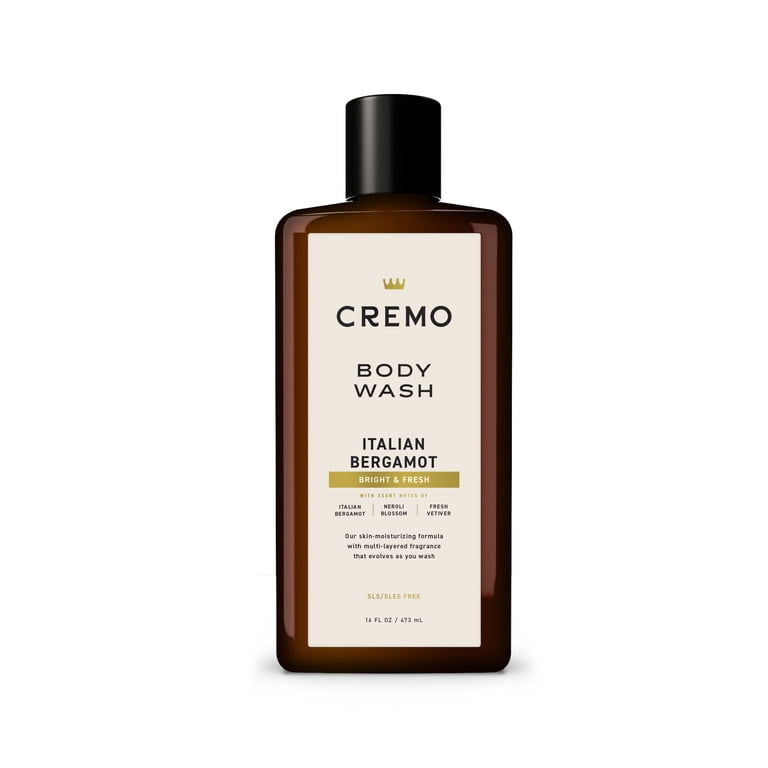 Cremo Italian Bergamot Body Wash for Men, 16 oz photo 1