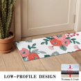 thumbnail image 3 of Pioneer Flower Floral Print Pattern Door Rugs,Washable Non Slip Door Mats Indoor,Decorative Door Mats,Entry Mat Indoor for Entrance,Bedroom,Kitchen,Bathroom,16"x47", 3 of 6