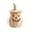 Beige, variant on All Hallows Eve Charcoal Canister, Halloween Midnight Woven Pumpkin Storage Jar, Spooky Dark Jack O Lantern Basket, Festive Gothic Holiday Home Desktop Decoration, Black