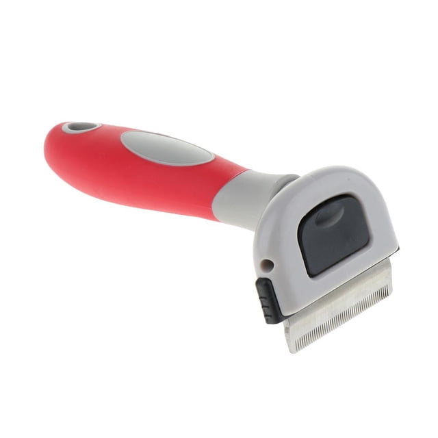 Cepillo para quitar pelo de mascotas, eficaz para perros y gatos. Gris -S
