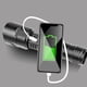 thumbnail image 5 of Yuarrent Antorcha XHP90 Lámpara de enfoque telescópica Trabajo Micro USB Táctico Linterna portátil Linterna Potente brillante Multiuso Estufas de camping Tipo 2 Yuarrent OD029718-02, 5 of 6