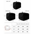 thumbnail image 3 of Black Toaster Cover 4 Slice, Pure Black Dustproof Bread Machine Oven Cover with Storage Pockets, Fits Most Kitchen Toasters Protector, 3 of 5