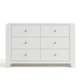 thumbnail image 4 of Graco Read-with-Me 6 Drawer Chest with Bookshelves, White with Driftwood, 4 of 13