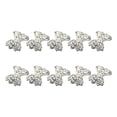 thumbnail image 2 of opvise 10Pcs 3D Glitters Rhinestone Alloy Bowknot DIY Decal Nail Art Tips Stickers, 2 of 8