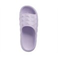 thumbnail image 3 of FOAMWALK Women's Soft and Lightweight EVA Textured Slide - Cloud Slides for Women, Lilac, 5, 3 of 9