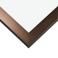 thumbnail image 3 of Craig Frames Modern Aesthetics 125, 24x30 inch Picture Frame Matted for a 20x26 Photo, Bronze, 3 of 5