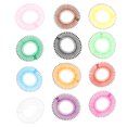 thumbnail image 1 of OHOIOLLA 12Pcs Full Circular Stretch Hair Comb Headband Comfortable Zig Hairband for Various Hair Types, 1 of 6