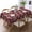 Christmas Buffalo Plaid With Snowflake 4, variant on Christmas Tablecloth Rectangle - Merry Xmas Table Cloth with Christmas Plaid Print, Washable New Year Table Cover for Holiday/Picnic/Dining/Party Decoration, 60 X 84 Inch
