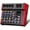 8 Channels, variant on 12- Audio Interface Mixer Board with Reverb Effect | studio mixing console with XLR mic jack, 99 DSP effects, and +48V phantom power for karaoke, streaming