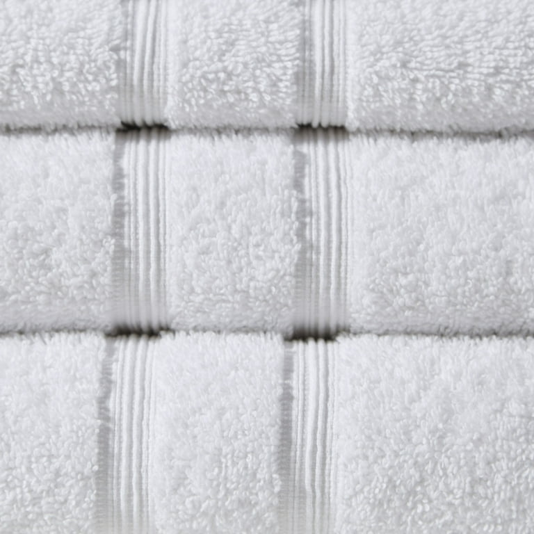 Turkish 6 Piece Bath Towel Set White See below, 1 unit - Fry's