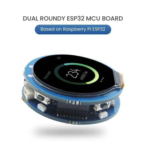 SB Duo Display Roundy 1.28 TFT Multifunctional Digital Screen LCD Panel (Powered by ESP32)