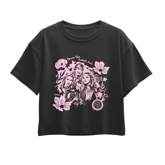 Descendants: Wicked Wonderland - Down The Rabbit Hole Short Sleeve Boxy Graphic T-Shirt