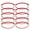 About 1.0mm, variant on 10 Pcs Fashion Red String Bracelet Simple Thin Rope Bracelet for Women Girls