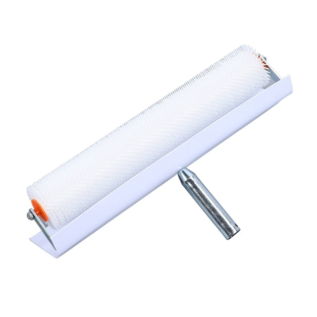 Rodillo Compuesto Con Púas Autonivelante De Látex Para Pisos De 500 Mm, Superficie Nivelada Lisa, Eliminación De Burbujas De Aire, De Cepillo De Madera, Protector Contra