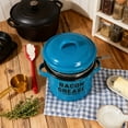 thumbnail image 5 of Enamel Food Storage Jars With Airtight Lids For Large Kitchen Pantry Organization Durable And Stylish Containers For Flour Rice Pasta And Dry, 5 of 5