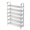 thumbnail image 1 of Decodeary 6-Tier Shoes Rack Organizer Multi-layer Stainless Shoe Storage Shelf for Living Room Doorway 80cm No.14, 1 of 6