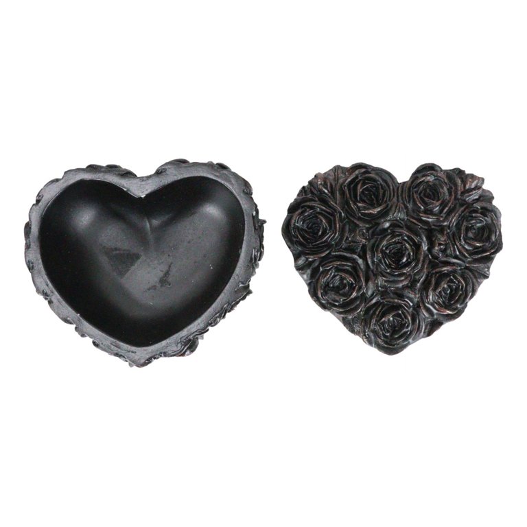 Beauty From Ashes Dark Romance Gothic Black Roses Heart Decorative