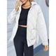 thumbnail image 5 of Chaqueta Acolchada para Mujer, con Capucha, Larga, Cremallera, Abrigo de Invierno, Chaquetas Cálidas con Bolsillos M, 5 of 8