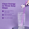 thumbnail image 5 of Pureboost Clean Energy Powder Drink Mix,13 oz, Refreshing Energy Booster with B12 Vitamins, Electrolytes, Antioxidants, Sugar-Free with No Sucralose (Acai Alert, 30 Servings), 5 of 7