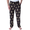 thumbnail image 6 of Star Trek The Original Series Men's All-Over Print TOS Starfleet Insignia Badges Lounge Pajama Pants Sleepwear, 6 of 6