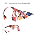 thumbnail image 1 of Riwcyla 10 in 1 Lipo Battery Multi Charging Convert Cable Replacement for HSP Redcat 4WD Tamiya Axial SCX10 D90 HPI Remote Control Car Drone, 1 of 6