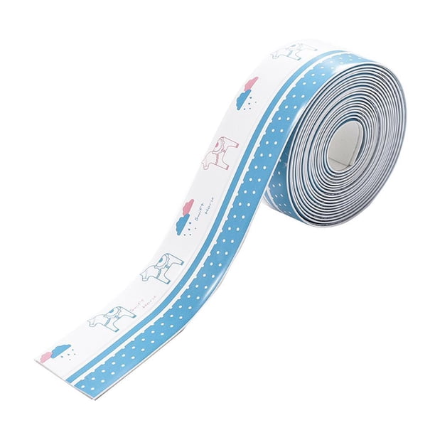 Bearachild Cinta impermeabilizante para suelo baño cocina 3,8x320cm Bosque Decoración del hogar Caballo 4.0x260cm