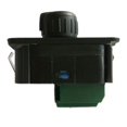 thumbnail image 3 of Control Durable Del Interruptor Del Espejo Lateral De La Vista Posterior De Chrome Para para A6 1999-2004 Negro Baoblaze interruptor de espejo retrovisor, 3 of 5