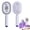 Purple, variant on Borikise Electric Spray & Massage Hair Brush with Steam and Water Spray for Detangling, Preventing Drying, Anti-Static Hair