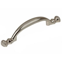 GlideRite 3 in. Center Classic Arch Cabinet Pull, Satin Nickel, Pack of 10
